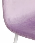 Обеденный стул Tetchair BREEZE (Вельвет,Металл/Белый) 19338