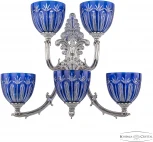 Бра Bohemia Verona 7211B15/3+2/210 NW P1 U Clear-Blue/H-1I