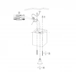 Накладной точечный светильник Maytoni Conik Gyps C002CW-01W