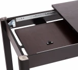 Кухонный стол Tetchair TURIA (ЛДСП,МДФ/Кварцит светлый,Белый) 19737