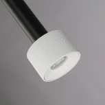 Подвесной светильник iLedex Delta 2362-1 BK+WH (220V, на проводе, круглые)