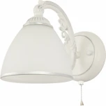 Бра с выключателем Arte Milano AM341837 341837/1W WT+SL (220V)