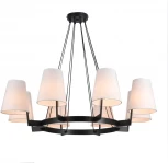 Подвесная люстра Omnilux Camlez OML-68613-08 (220V, на тросе)