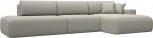Диван угловой Лига-036 НПБ Модерн Лонг правый угол Лига Диванов (Рогожка) арт.125470