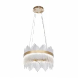 Подвесная люстра Arte Milano Venezia 311033/D500 BS (регулировка яркости, LED, 220V, хрусталь, пульт управления, на тросе, круглые)