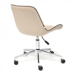 Кресло STYLE бежевый (флок)