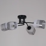 Потолочная люстра на штанге Reluce 70176-3.3-04 BK (220V)