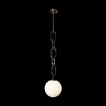 Подвесной светильник Loft It Chain 10128P Green (220V, на цепи, шар)