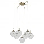 Подвесной светильник DeMarkt Крайс 657011307 (LED, 220V, на проводе, шарики, паук)