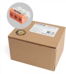 Клемма пружинная 3-х проводная Stekker 39871