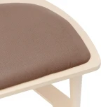 Вешалка со стулом Leset Атланта Leset (Микровелюр/Коричневый) арт.2000000092409