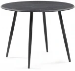 Деревянный стол Notta Абилин 100х76 мрамор черный / черный матовый 507222