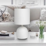 Интерьерная настольная лампа Rivoli Sheron 7044-502 (220V, выключатель, круглые)