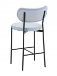 Стул полубарный Stool Group Барбара велюр серо-голубой УТ000028060