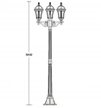 Наземный фонарь Oasis Light 95208S B Bl (220V, IP44)