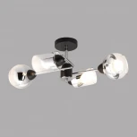 Потолочная люстра на штанге Imex MD.8243-4-S-BK+CH