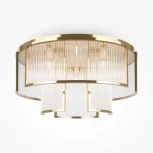 Потолочный светильник круглый Maytoni Frame MOD174CL-09G (220V, круглые)