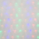 Сетка светодиодная с эффектом мерцания. 1.5х1.5м. Соединяемая. 96 светодиодов. Разноцветный свет. ULD-N1515-96/TTK MULTI IP44