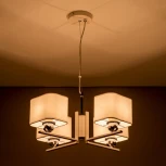 Люстра подвесная Тильда CL469245 (220V, на тросе, куб)