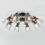 Потолочная люстра на штанге Eurosvet Astor 70111/8 черный (220V)