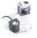 Архитектурная подсветка Feron Корфу 48475 DH052, 6W, 400Lm, 3000K, серый Бостон