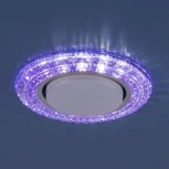 Встраиваемый точечный светильник Elektrostandard 3030 GX53 VL фиолетовый