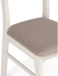 Деревянный стул Woodville Амадиу бежевый / молочный 528926