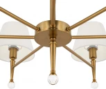 Подвесная люстра Freya Rosemary FR5190PL-07BS1 (220V, на цепи)