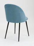 Стул MyFar Джозефина темно-бирюзовый велюр MF1029-1