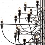 Подвесная большая люстра Divinare Molto 8030/02 LM-50 (220V, на тросе)