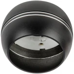 Светильник встраиваемый-накладной. Sotto DLC-S614 GX53 BLACK/SILVER (220V, круглые)