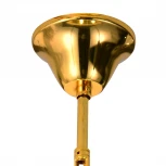 Подвесная люстра с хрустальными подвесками на цепи 140009/8P E14*40W Gold Escada Erawan ES0000014 (220V)