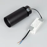 Встраиваемый точечный светильник SP-GABI-BUILT-FLAP-R60-12W Warm3000 (BK, 36 deg, 230V) (Arlight, IP40 Металл) 049935 (LED)