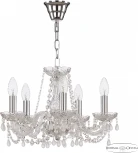 Подвесная люстра Bohemia 112 112/5/141 Ni V0300 (220V, подвески, на цепи, подсвечник, свеча)
