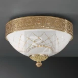 Потолочная люстра PL.7212/2 Reccagni Angelo 7212 PL 7212/2 (220V, узор в клетку)