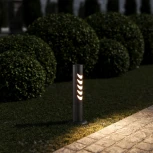 Наземный уличный светильник Elektrostandard Smile 35188/S черный (LED, 220V, круглые, IP65)