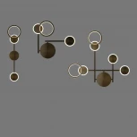 Настенный светильник Wi-Fi Zingy B Black ImperiumLoft Zingy01 (LED, 220V, пульт управления)