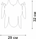 Бра Vitaluce V5813-8/1A (220V)