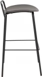 Стул барный Mantis экокожа Темно-серый Stool Group (арт.УТ000038915)