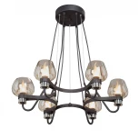 Подвесная люстра Vitaluce V4824-1/6S (220V, на тросе, шарики)