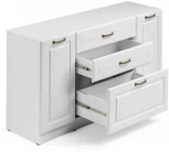 Комод Mobi Ливерпуль белый / ясень ваниль 357754