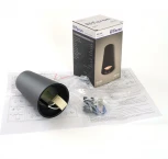 Светильник потолочный Feron ML185 Barrel BELL 48415 MR16 35W, GU10, чёрный (220V, круглые)