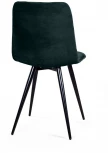Стул UNO, бархат зелёный 19/ чёрный конус Top Concept UNO 74634
