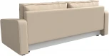 Диван прямой Лига-009 (Бежевый/Экокожа) Лига Диванов арт.118062