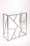 Консольный стол AllConsoles 1053-CS clear серебряный