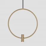 Подвесной светильник светодиодный Eurosvet Layla 50257/1 LED латунь