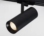 Трековый светильник однофазный Italline TR 3007 black 4000K (LED, 220V, круглые)