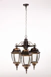 Уличный светильник подвесной Oasis Light ARSENAL L 91270L/3 Gb