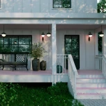 Настенный уличный светильник Novotech Street 370955 IP54 E27 max 40W ACORN (220V)