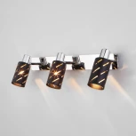 Спот Eurosvet Fente 20090/3 черный/хром (220V, выключатель)